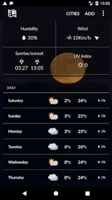 Weather Ethiopia android App screenshot 3